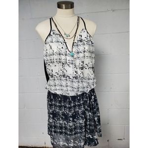 Heartloom dress black and white maxi color size S